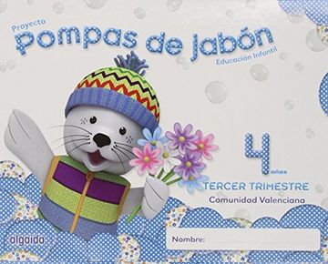 portada Pompas de jabón 4 años. 3º Trimestre. Proyecto Educación Infantil 2º ciclo (in Spanish)