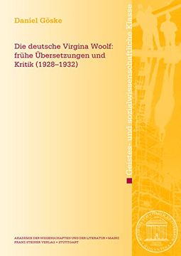 portada Die Deutsche Virginia Woolf (en Alemán)