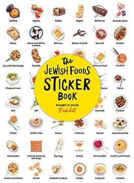 portada The the Jewish Foods Sticker Book (en Inglés)