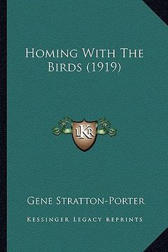 portada homing with the birds (1919) (en Inglés)