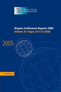 portada dispute settlement reports 2005 (in English)