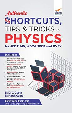 portada Authentic SHORTCUTS, TIPS & TRICKS in PHYSICS for JEE Main, Advanced & KVPY (en Inglés)