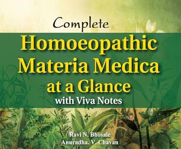 portada Complete Homeopathic Materia Medica at a Glance (en Inglés)