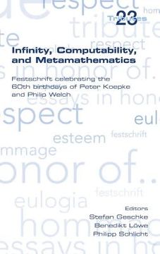 portada Infinity, Computability and Metamathematics (en Inglés)