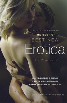 portada The Mammoth Book of Best of Best new Erotica (en Inglés)