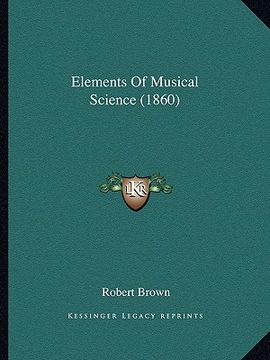 portada elements of musical science (1860) (en Inglés)