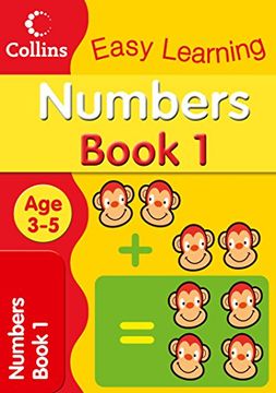 portada Numbers age 3-5: Book 1 (Collins Easy Learning age 3-5) by Harpercollins uk (2008) Paperback 