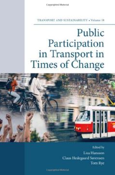 portada Public Participation in Transport in Times of Change (Transport and Sustainability, 18) (en Inglés)