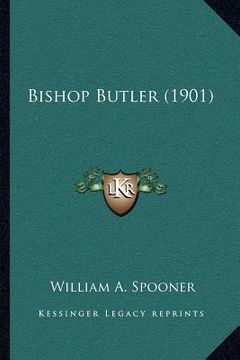portada bishop butler (1901) (en Inglés)