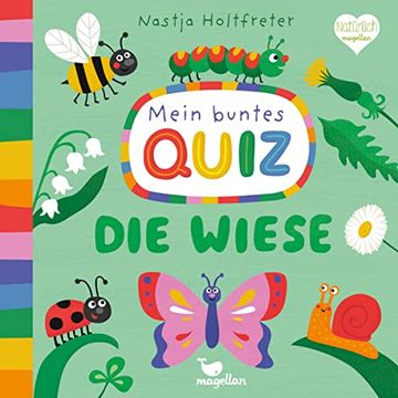 portada Mein Buntes Quiz - die Wiese (en Alemán)