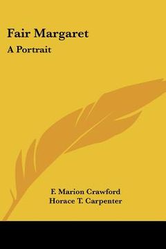 portada fair margaret: a portrait (in English)