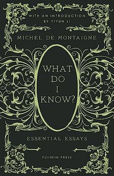portada What do i Know? Essential Essays (en Inglés)