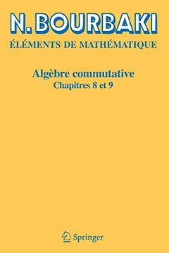 portada Algèbre Commutative: Chapitres 8 et 9 (in French)