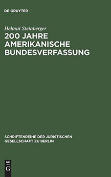 portada 200 Jahre Amerikanische Bundesverfassung (en Alemán)
