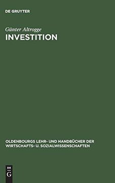portada Investition (in German)