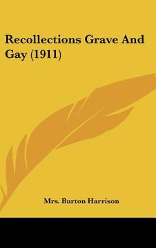 portada recollections grave and gay (1911) (en Inglés)