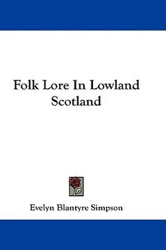 portada folk lore in lowland scotland (en Inglés)