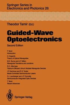 portada guided-wave optoelectronics (en Inglés)