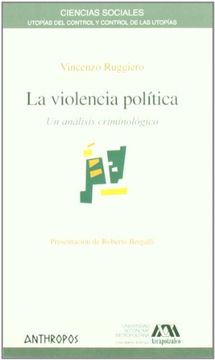 portada La Violencia Politica: Un Analisis Criminologico