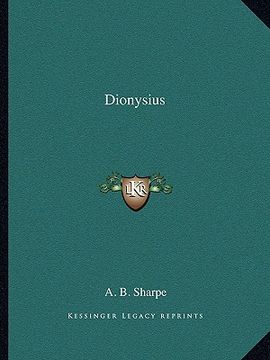 portada dionysius (in English)