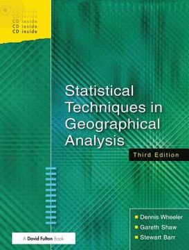 portada Statistical Techniques in Geographical Analysis (en Inglés)