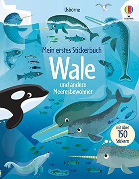 portada Mein Erstes Stickerbuch: Wale und Andere Meeresbewohner: Mit Über 150 Stickern (en Alemán)