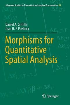 portada Morphisms for Quantitative Spatial Analysis (en Inglés)
