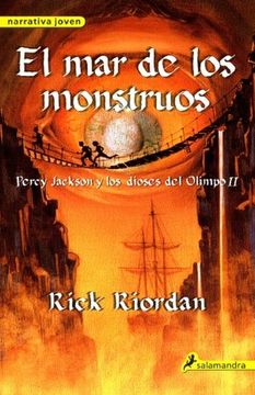portada El mar de los Monstruos (Percy Jackson y los Dioses del Olimpo 2):