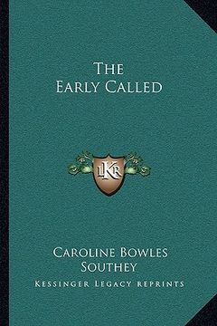 portada the early called (in English)