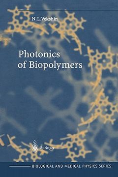 portada photonics of biopolymers (in English)