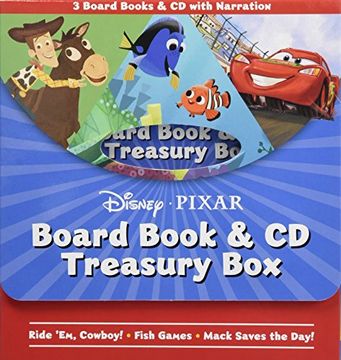 portada Disney*Pixar Board Book & cd Treasury box (en Inglés)