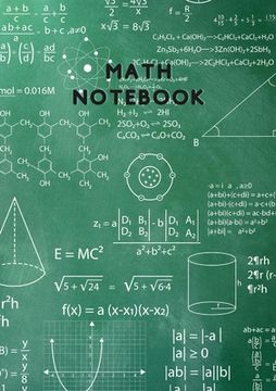 portada Math Notebook: Notebook for Math and Science (en Inglés)