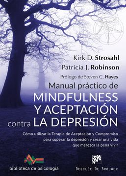 portada Manual Práctico de Mindfulness y Aceptación Contra la Depresión