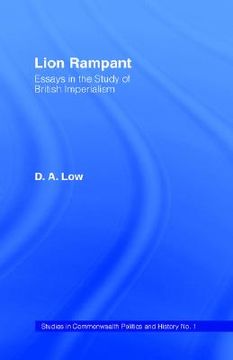 portada lion rampant: essays in the study of british imperialism (en Inglés)
