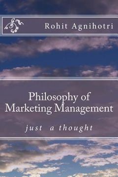 portada Philosophy of Marketing Management (en Inglés)