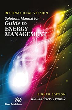 portada Solutions Manual for Guide to Energy Management, International Version, Eighth Edition (en Inglés)