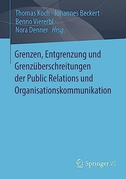 portada Grenzen, Entgrenzung und Grenzüberschreitungen der Public Relations und Organisationskommunikation (en Alemán)