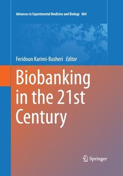 portada Biobanking in the 21st Century (en Inglés)