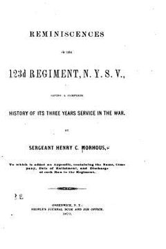 portada Reminiscences of the 123d Regiment (en Inglés)