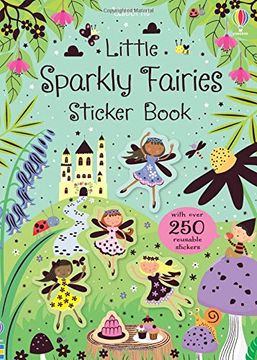 portada Little Sparkly Fairies Sticker Book (Little First Stickers) (en Inglés)