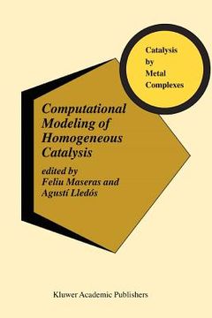 portada computational modeling of homogeneous catalysis
