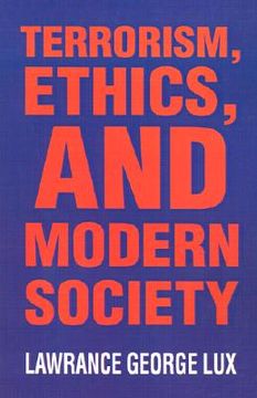 portada terrorism, ethics, and modern society
