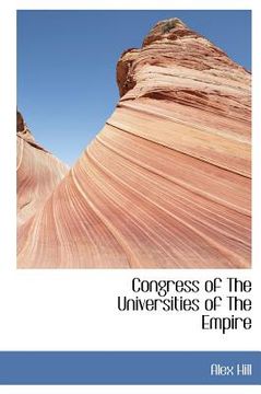 portada congress of the universities of the empire (en Inglés)