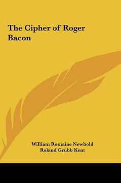 portada the cipher of roger bacon (in English)