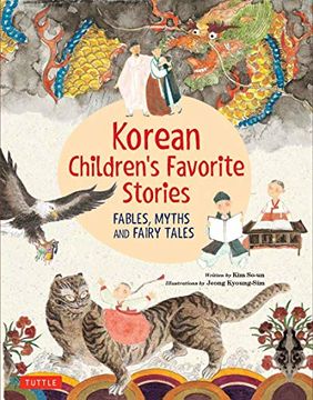 portada Korean Children's Favorite Stories: Fables, Myths and Fairy Tales (en Inglés)