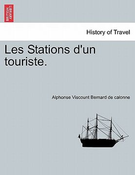 portada Les Stations D'Un Touriste. (en Francés)