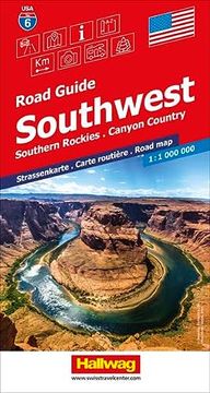 portada Usa (Southwest), Southern Rockies - Canyon Country, nr. 6, Strassenkarte 1: 1Mio Grand Canyon, Bryce, Colorado, Indian Country, Zion, Arches, Mesa Verde (en Alemán)
