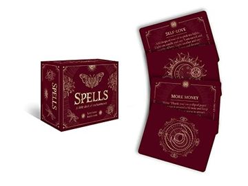portada Spells: A Little Deck of Enchantments: 40 Mini Cards for Inspiration (en Inglés)