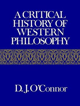 portada a critical history of western philosophy