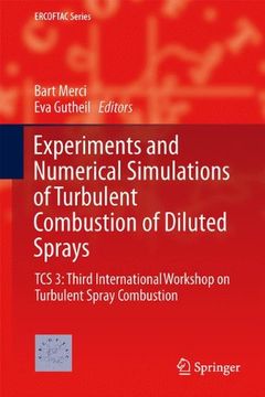 portada Experiments and Numerical Simulations of Turbulent Combustion of Diluted Sprays: TCS 3: Third International Workshop on Turbulent Spray Combustion (ERCOFTAC Series)